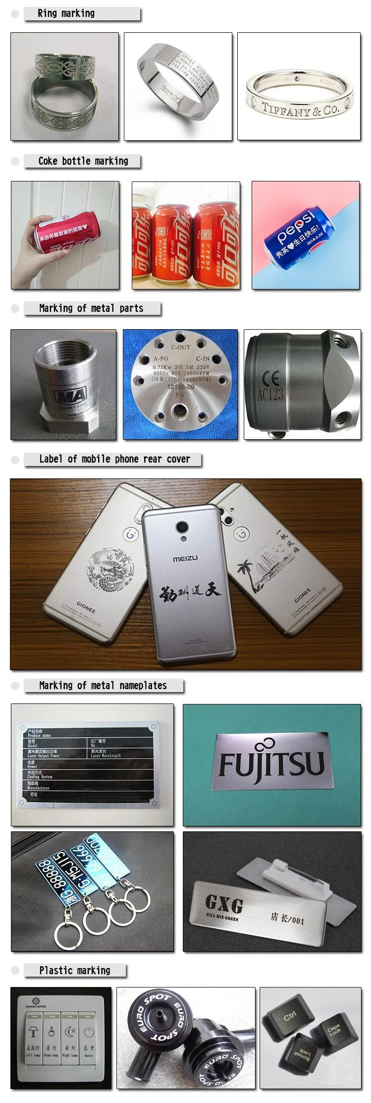 laser marking sample laser marking sample